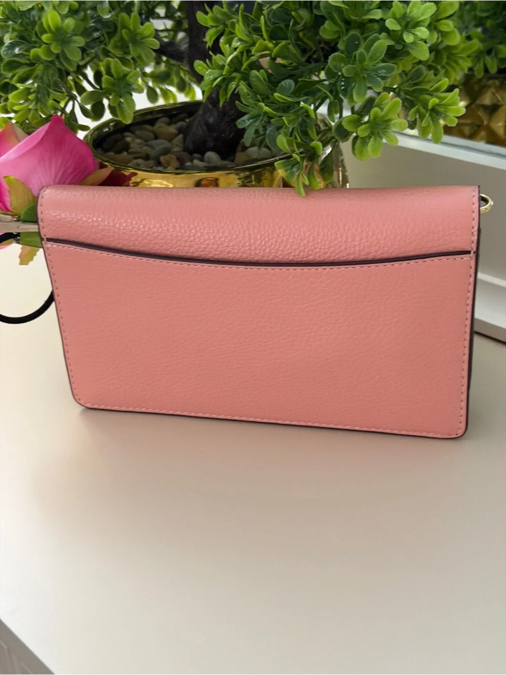 Coach pink leather